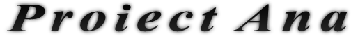Proiect Ana Proiect Ana