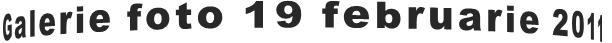 Galerie foto 19 februarie 2011